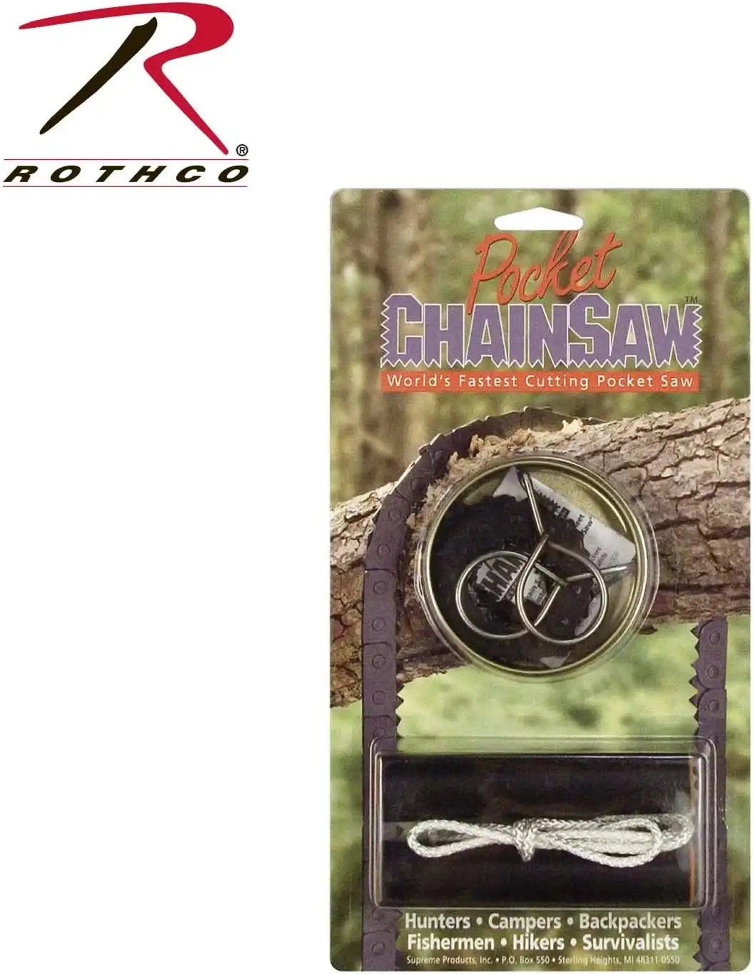 Short Kutt Pocket Chain Saw