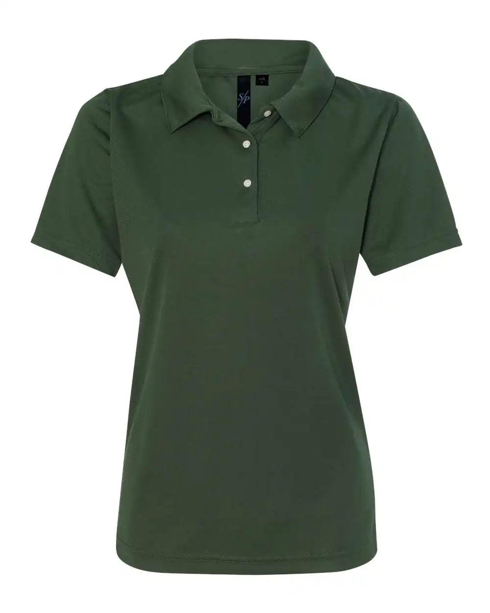 Sierra Pacific 5469 Women’s Moisture Free Mesh Polo - Forest Green