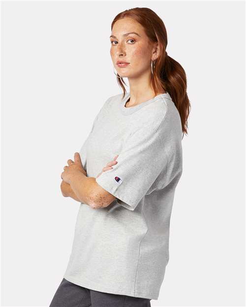 Silver Grey Heritage Jersey T-Shirt - T105