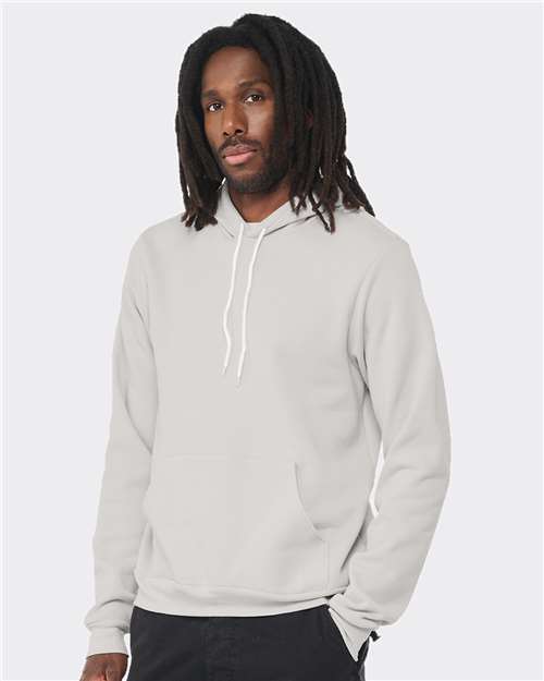 Silver Sponge Fleece Hoodie - 3719