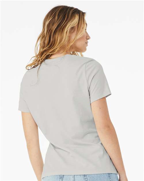 Silver Women’s Relaxed Jersey Tee - 6400