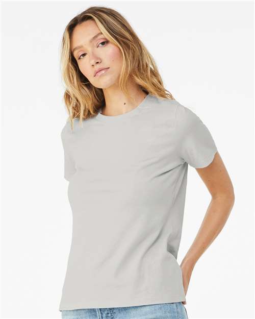 Silver Women’s Relaxed Jersey Tee - 6400