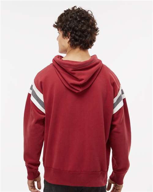 Simply Red Vintage Athletic Hooded Sweatshirt - 8847
