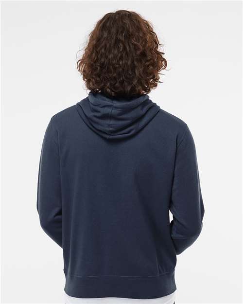 Slate Blue Lightweight Hooded Sweatshirt - AFX90UN