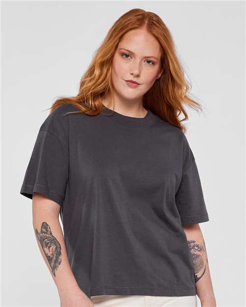 Slate Relaxed Crew Tee - 3520