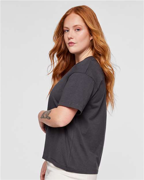 Slate Relaxed Crew Tee - 3520