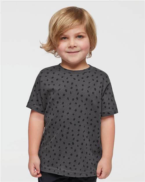 Slate Spot Toddler Fine Jersey Tee - 3321