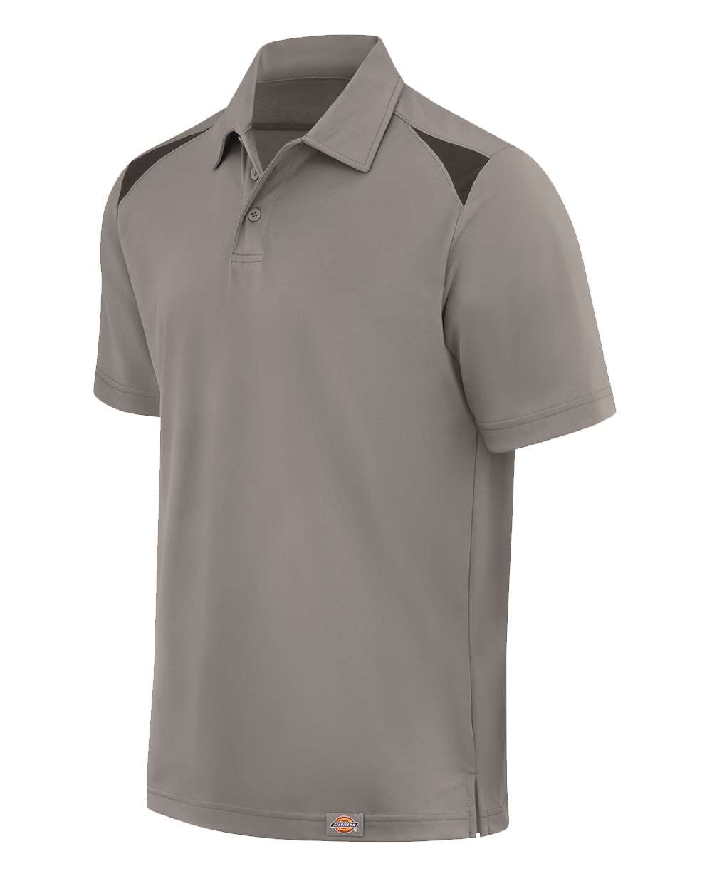 Smoke/ Black Team Performance Short Sleeve Work Shirt - LS66