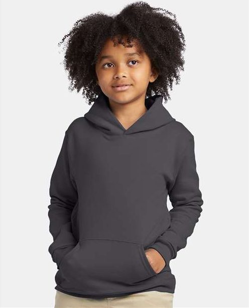 Smoke Grey Ecosmart® Youth Hooded Sweatshirt - P473