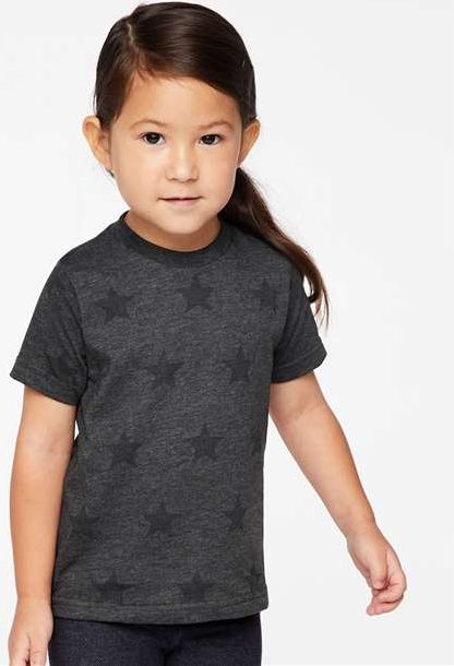 Smoke Star Toddler Star Print Tee - 3029