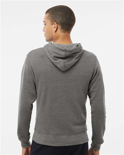 Smoke Triblend Triblend Full-Zip Hooded Sweatshirt - 8872