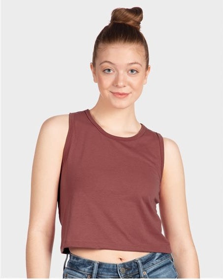 Smoked Paprika Women's Festival Crop Tank - 5083