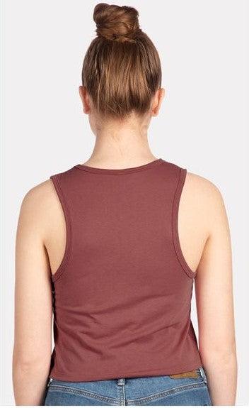 Smoked Paprika Women's Festival Crop Tank - 5083