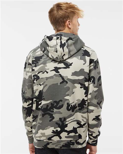 Snow Camo Heavyweight Hooded Sweatshirt - IND4000
