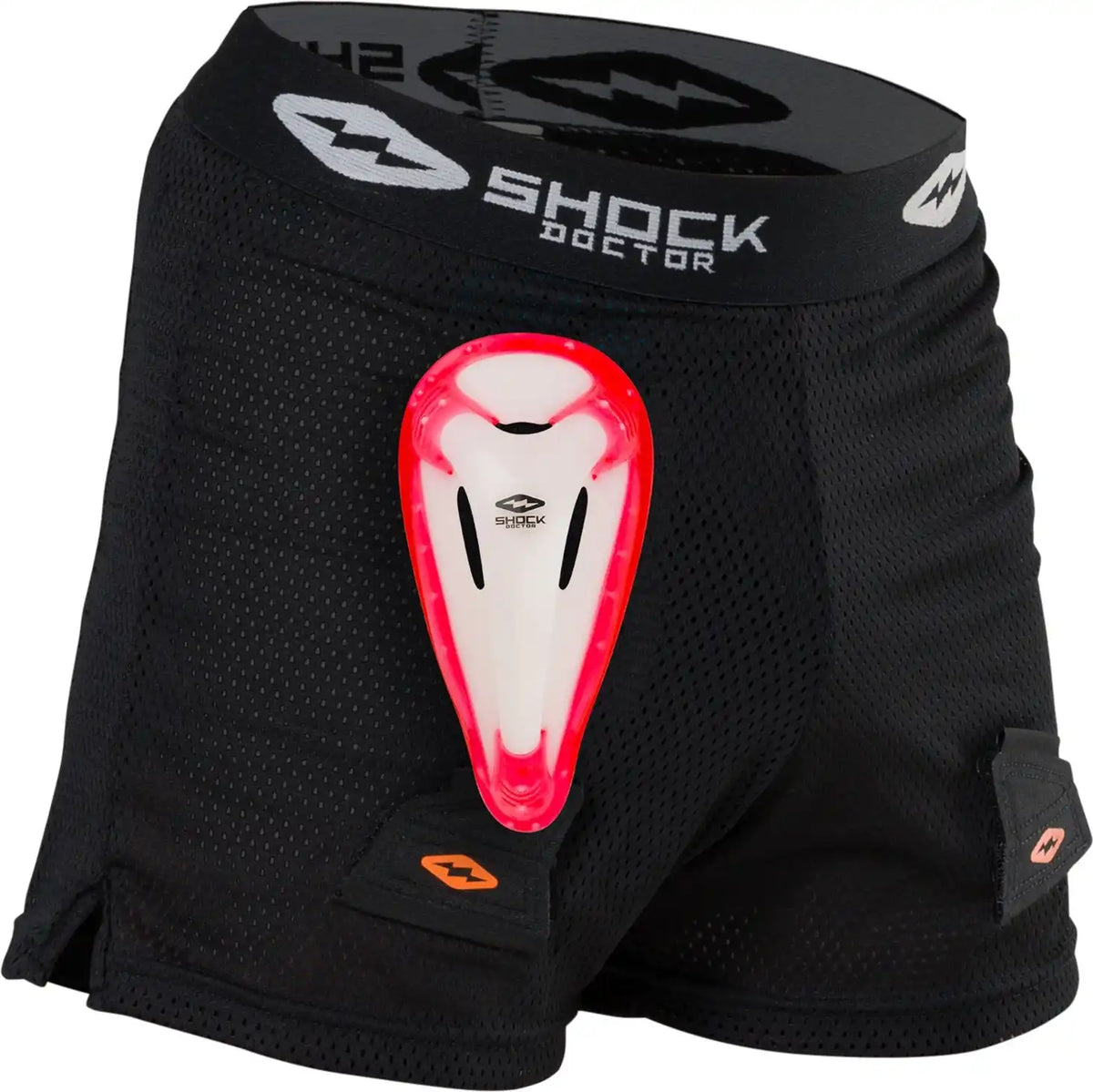 Sock Doctor Sd31770 Boy’s Loose Hockey Short W/bioflex Cup - Black / Xs