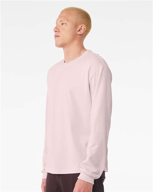 Soft Pink 6 oz. Heavyweight Long Sleeve Tee - 3511
