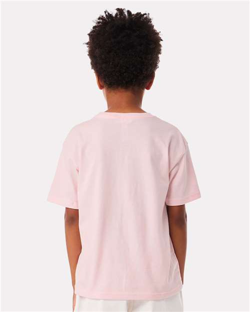 Soft Pink Youth 6oz. Heavyweight Tee - 3010Y