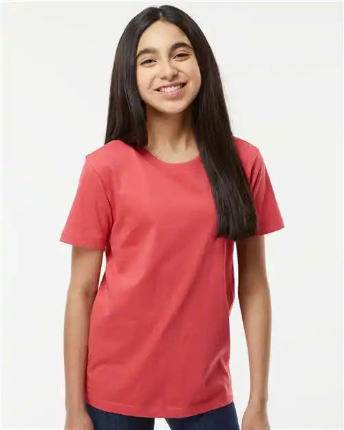 Softshirts 402s Youth Organic T-shirt - 402 - Brick