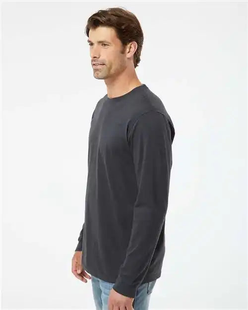 Softshirts 420s Organic Long Sleeve T-shirt - 420 - Black