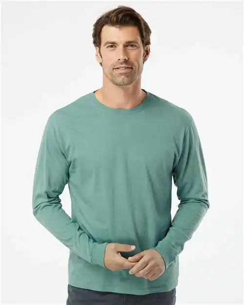 Softshirts 420s Organic Long Sleeve T-shirt - 420 - Pine
