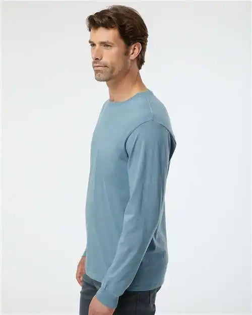 Softshirts 420s Organic Long Sleeve T-shirt - 420 - Slate