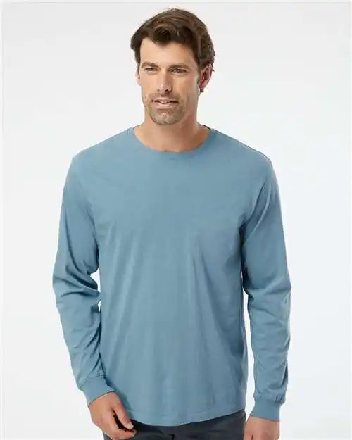 Softshirts 420s Organic Long Sleeve T-shirt - 420 - Slate
