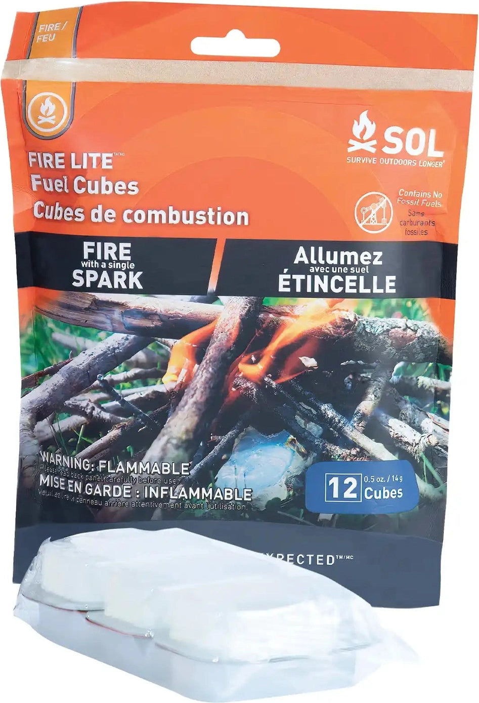 Sol Fire Lite Fuel Cubes 12 Pieces