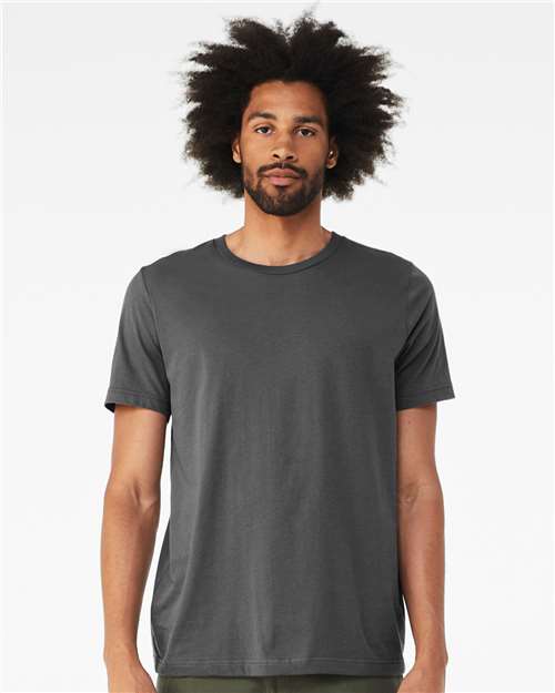 Solid Asphalt Triblend Triblend Tee - 3413