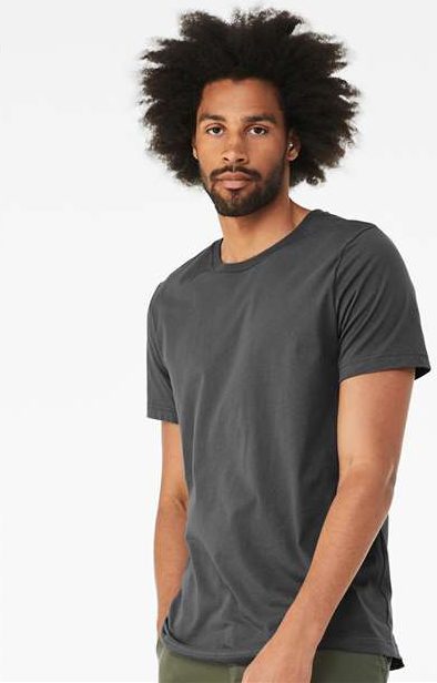 Solid Asphalt Triblend Triblend Tee - 3413