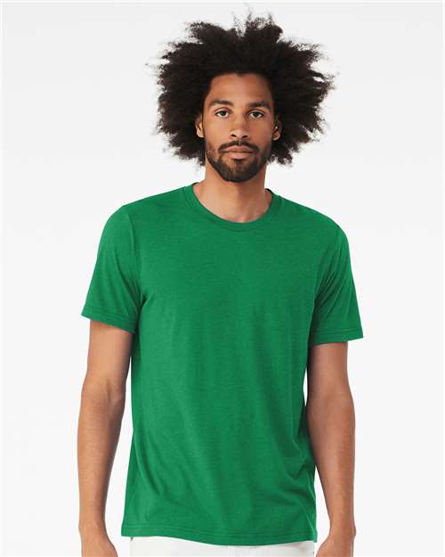 Solid Kelly Triblend Triblend Tee - 3413