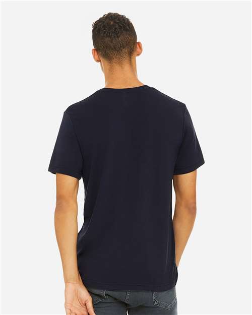 Solid Navy Triblend Triblend Tee - 3413