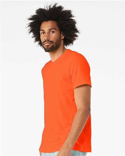 Solid Orange Triblend Triblend Tee - 3413