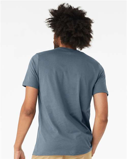 Solid Slate Triblend Triblend Tee - 3413