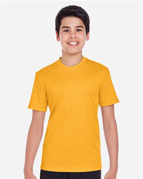 Sport Athletic Gold Youth Zone Performance T-Shirt - TT11Y