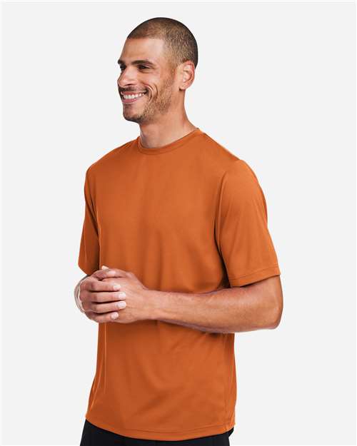 Sport Burnt Orange Men's Zone Performance Mesh T-Shirt - TT15