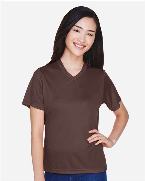 Sport Dark Brown Women's Zone Performance T-Shirt - TT11W
