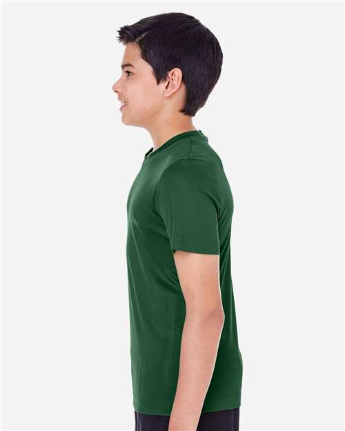 Sport Dark Green Youth Zone Performance T-Shirt - TT11Y