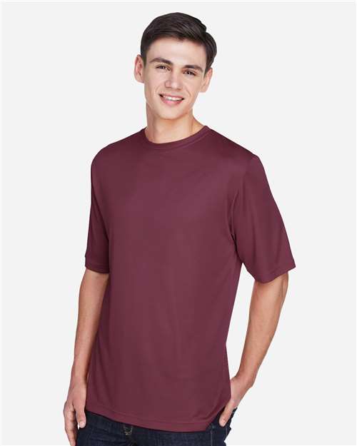 Sport Dark Maroon Men's Zone Performance T-Shirt - TT11