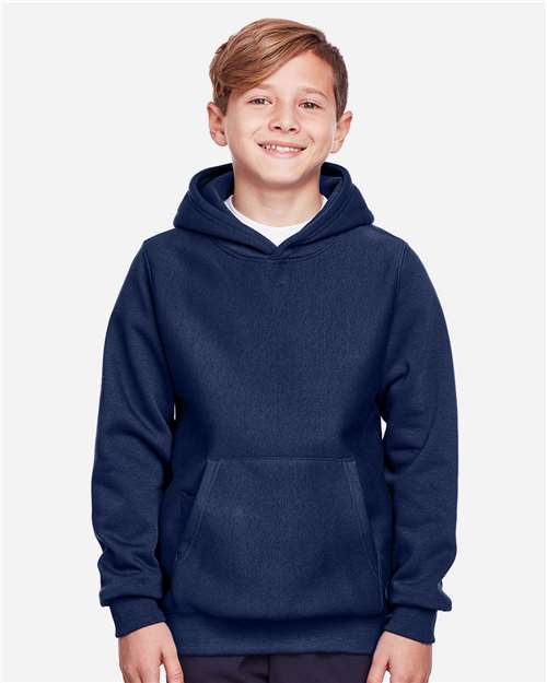 Sport Dark Navy Youth Zone HydroSport™ Heavyweight Pullover Hooded Sweatshirt - TT96Y