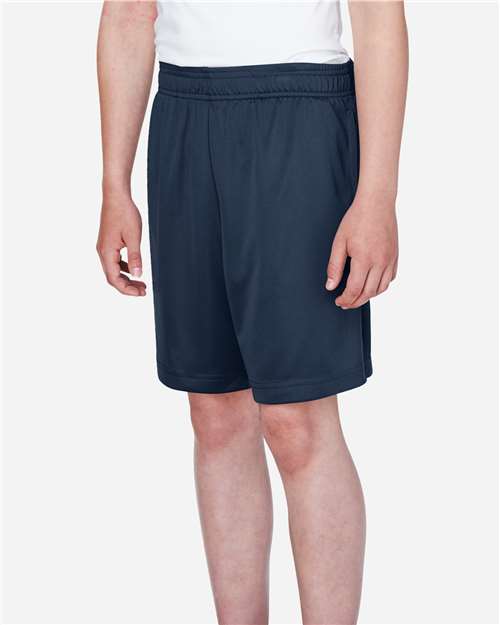 Sport Dark Navy Youth Zone Performance Shorts - TT11SHY