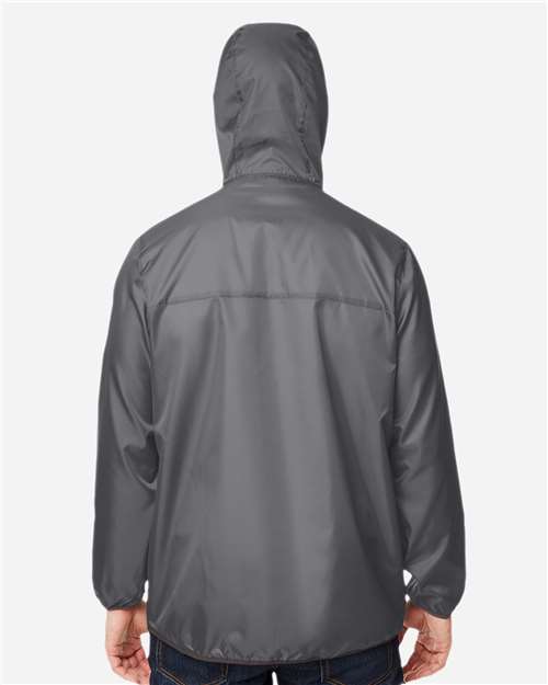 Sport Graphite Unisex Zone Protect Packable Anorak Jacket - TT77