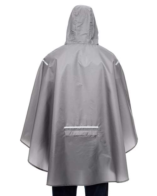 Sport Graphite Unisex Zone Protect Packable Poncho - TT71