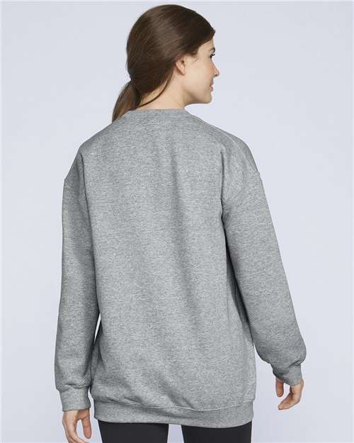 Sport Grey Softstyle® Midweight Crewneck Sweatshirt - SF000