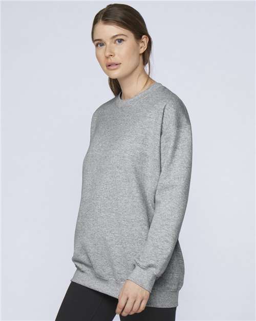 Sport Grey Softstyle® Midweight Crewneck Sweatshirt - SF000