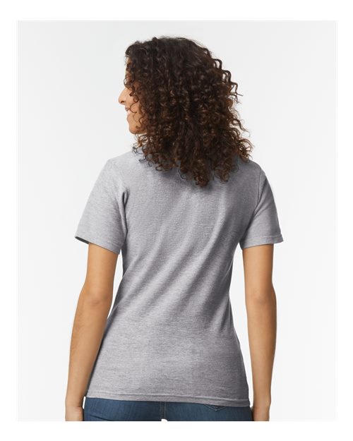 Sport Grey Softstyle® Women's Pique Polo - 64800L
