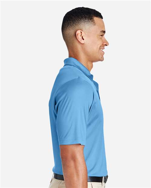 Sport Light Blue Men's Zone Performance Polo - TT51