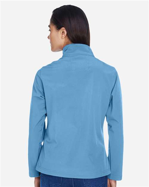 Sport Light Blue Women's Leader Soft Shell Jacket - TT80W