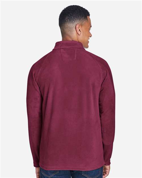 Sport Maroon Men's Campus Microfleece Jacket - TT90