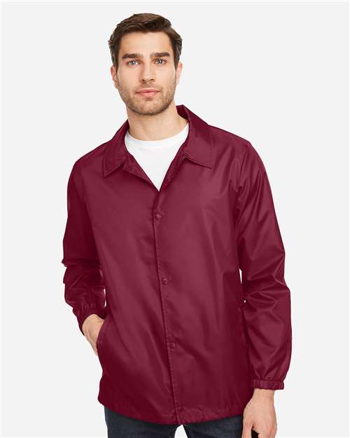 Sport Maroon Unisex Zone Protect Coaches Jacket - TT75