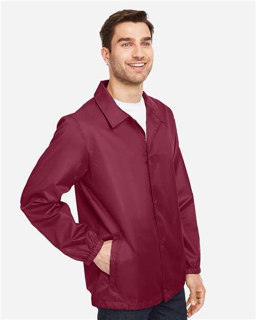 Sport Maroon Unisex Zone Protect Coaches Jacket - TT75